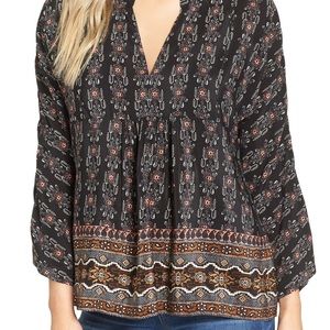 Madewell Silk Boheme Popover